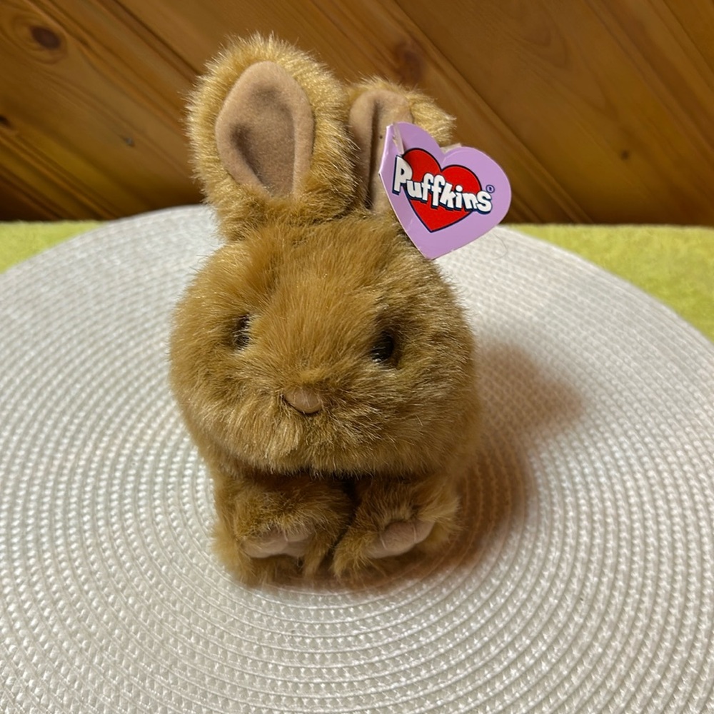 Vintage Swibco Puffkins Tibbs the Rabbit Plush